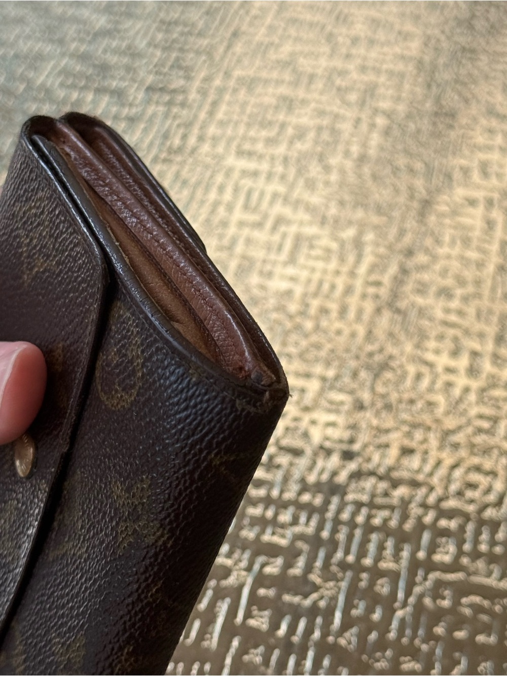 Louis Vuitton Monogram Compact Card wallet Holder in Brown - Picture 15 of 16